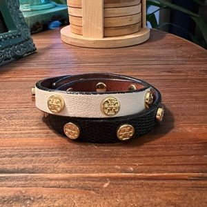 Tory Burch leather bracelet